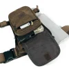 sac de jambe tombante en toile pour hommes, sacoche à bandoulière polyvalente pour moto, ceinture de haute qualité, sac banane pour le camping