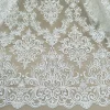 Tissu en dentelle pour robe de mariée, robe de mariée élégante, vente chaude par cour, largeur 130cm
