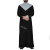 mode hommes vintage islamique musulman kaftan abaya saoudien dubaï col robes jubba thobe manches sulfindien vêtements s 5xl