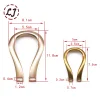 grandes boucles de ceinture en métal doré pour femmes, artisanat de décoration, accessoires de couture de vêtement bricolage, nouvelle mode