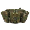 dulfanny sac banane militaire étanche avec sangle réglable, sac utilitaire pour la pêche en plein air, le cyclisme