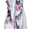 robe de mariée en satin de soie pour demoiselle d'honneur, peignoir floral, kimono court, robe de nuit, robe de bain, à la mode, pour femmes