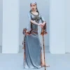 costume de danse du ventre égyptien, robe saidi à paillettes, baladi galabeya fallahi abaya, tenue de spectacle sur scène, ensemble de 4 pièces