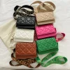 sac chic de couleur unie pour femmes, nouveau sac carré décontracté à la mode de style coréen, sac à bandoulière rétro élégant