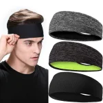 Bandeau anti-transpiration évacuant l&rsquo;humidité, bandeau de sport sec et confortable, extensible et sûr, idéal pour hommes et femmes, Fitness, Yoga, entraînement, course à pied