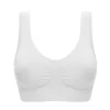 grand soutien gorge de sport monocouche sans coussinet pour femmes, haut de yoga, course à pied, fitness, respirant, sans couture, bralette d'entraînement
