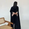 dubaï abaya femmes robe maxi musulmane eid djellaba turquie caftan ramadan islam vêtements caftan marocain femme robe kimono jalabiya