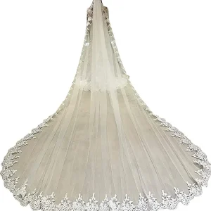 Voile de Patients Blanc en Dentelle Soluble dans l&rsquo;Eau, Accessoire de Mariage, Nouvelle Collection