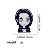 Épingles à revers oosaki nana pour filles, dessin animé japonais classique, pour sac à dos, broche en émail pour femmes, badges pour vêtements, accessoires de bijoux