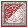 foulard carré en satin pour femmes musulmanes, hijab élégant, imprimé 2025, foulard en soie, châle, bandeau, poignée, accessoires pour cheveux, bandana
