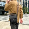 nouveau sac à main pour hommes sac à bandoulière décontracté à la mode sacs en cuir imperméables de haute qualité sac de taille de grande capacité sac croisé