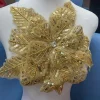 patch d'applique de grandes perles à paillettes, accessoires de vêtement décoratifs perlés avec jupe, patch de corsage