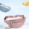 sac de taille femmes hommes poche étanche poitrine sac à main unisexe sport voyage sac à main rein rangée bumbag taille pack ventre sac