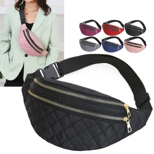 Sac de taille femmes hommes poche étanche mode sac à main de poitrine décontracté unisexe sport voyage sac à main Plaid taille Pack sacs de ventre étui Sac de taille femmes hommes poche étanche mode sac à main de poitrine décontracté unisexe sport voyage sac à main Plaid taille Pack sacs de ventre étui