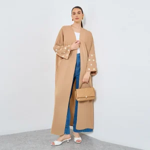 Moyen-Orient lâche Abaya femmes musulmanes à manches longues broderie Abayas caftans Jilbabs islamique Maxi robes vêtements ethniques Moyen-Orient lâche Abaya femmes musulmanes à manches longues broderie Abayas caftans Jilbabs islamique Maxi robes vêtements ethniques