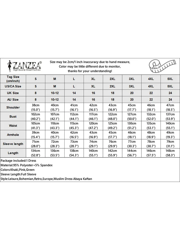 zanzea islamique hijab élégant robes mode musulmane froncé manchette femmes à manches longues maxi robe solide à volants col rond abaya robes