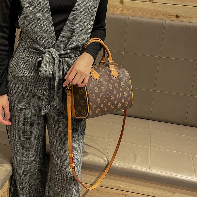 Sac à main de luxe en cuir pour femmes, sac à bandoulière, fourre-tout de styliste célèbre, Style classique et élégant