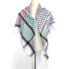 keffiyeh châle hijab en coton tissé traditionnel, Écharpe de sauna arabe, polyvalent et à la mode, unisexe