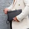 marque de luxe hommes d'affaires portefeuille en cuir homme pochette pièces de monnaie poche sac à main enveloppe décontractée longs portefeuilles sac à main de luxe pour téléphone