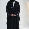 papillon broderie abayas pour femmes robe hijab musulmane caftan marocain femme jalabiya kebaya robe dubaï turquie caftan kimono