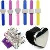 Bracelet magnétique Bracelet de poignet sangle ceinture bricolage Quilting épingles à coudre fournitures de coussin pour épingles à cheveux et Clips support barbier