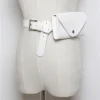sac banane en cuir pu vintage pour femme, sacs de messager, ceinture féminine, poudres de téléphone, petit sac de poitrine, nouveau