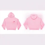 Sweat-shirt à capuche Style de rue gothique tendance coton à manches longues imprimé coupe ample aérienne étoile broderie chaud automne hiver