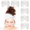 bandeaux de yoga pour femmes, larges, épais, extensibles, style boho, turban africain noué, bandeaux léopard