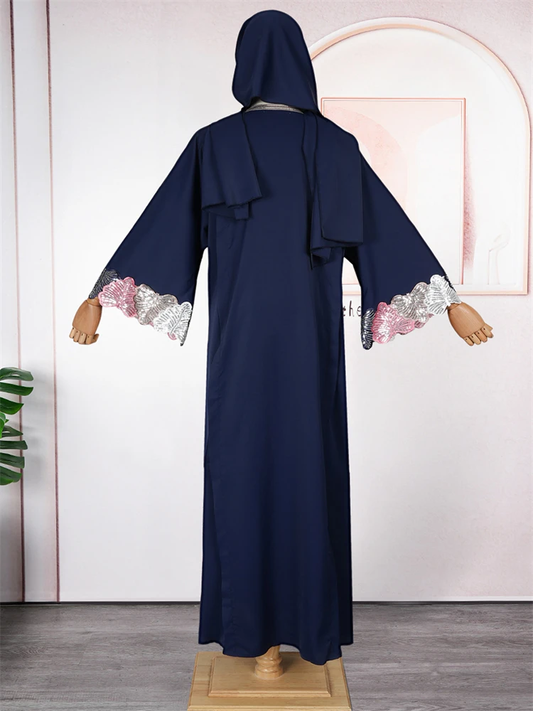 hijab abayas pour femme luxe diamant à manches longues robes dubaï turquie fête robes de soirée caftan marocain femme vêtements musulmans