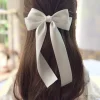 Épingle à cheveux en tissu de Style coréen pour femmes et filles, pinces à cheveux en ruban, pince de printemps, accessoires pour cheveux féminins