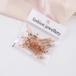 12 pièces/lot mignon alliage U écharpe Clips boule ronde châle écharpe Clips multicolore Hijab Clips sûr broche broches galvanoplastie dame