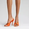 sandales à talons hauts pour femmes, nouvelle mode, pantoufles sexy pour dames, mules stiletto à bout ouvert, chaussures de défilé pour banquet, été 2025