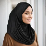 Nouveau Jersey musulman Hijab sous-écharpe casquette intérieure solide femmes enveloppement cou couverture foulard Turban bandeau Sport Hijab islamique chapeaux