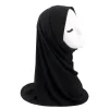 foulard enveloppé en coton modal, châles hijab musulmans pour femmes, écharpe unie, foulard fin d'été, turban islamique, bandeau