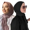 prêt à porter fermeture hijab instantané pour les femmes musulmanes couverture complète bandeau écharpe islam turban casquettes turbante mujer
