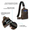 sac de poitrine en cuir véritable pour hommes, petit sac à bandoulière initié, sac banane, mini sac ceinture, loisirs, voyage, sports de plein air
