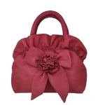 Lolita fleurs femmes nœud sac fermeture éclair doux gothique sac à main couleur unie avec poignée dames sac à main été