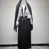 eid femmes abaya écharpe dentelle dubaï femmes robe ouverte abaya musulman islam fête arabe longue robe maroc caftan jalabiya ramadan 2025