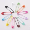 Épingles de sûreté colorées en fer et métal, 30mm 36mm, pour vêtements, broche, artisanat, fabrication d&rsquo;accessoires de couture, bricolage, 20 pièces/paquet