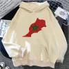 maroc maroc veste à capuche femmes anime style coréen anime polaire pull à capuche femmes streetwear sweats