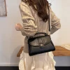 sac à bandoulière en cuir pour femmes, fourre tout de luxe élégant, sac à main classique de styliste, style à la mode pour les tenues quotidiennes