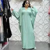 abayas de luxe en mousseline de soie pour femme, boubou, mode musulmane, caftan marocain, robes de soirée de mariage, vêtements africains, dubaï, 2025