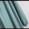 femmes musulmanes dubaï abaya luxe kebaya couleur unie robe longue modeste ramadan robe caftan femme musulmane africain islam vêtements