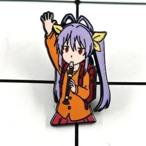 Non Non Biyori Renge Miyauchi émail broche mignon fille personnage de dessin animé broche Anime périphérie Badge Fans Collection broche décorative