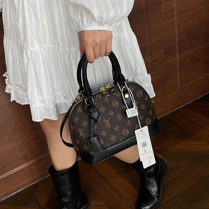 Sac à bandoulière de styliste élégant pour dames, sac à main fourre-tout en cuir pour femmes, sac à bandoulière de marque célèbre