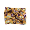 bandeau de sport imprimé bohème, larges attaches élastiques, foulard de yoga, accessoires pour cheveux pour femmes, bandeaux à la mode