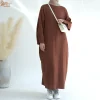 robe abaya musulmane eid pour femmes, manches fendues, robes de prière modestes, jalabiya, maroc, abayas, caftan islamique, longue robe arabe