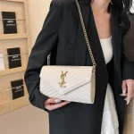 Sac à bandoulière en cuir pour femmes, sac à main de styliste Chic pour dames, fourre-tout élégant, sacoche