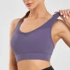 soutien gorge de sport sans fil pour femmes, sous vêtements de course, respirant, résistant aux chocs, style gilet, beauté du dos, soutien gorge de yoga haute résistance