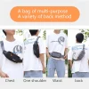fanny pack pour hommes femmes ceinture pochette taille sac mâle étanche hanche bum kangourou sac ventre croix banane épaule sac à main bumbag